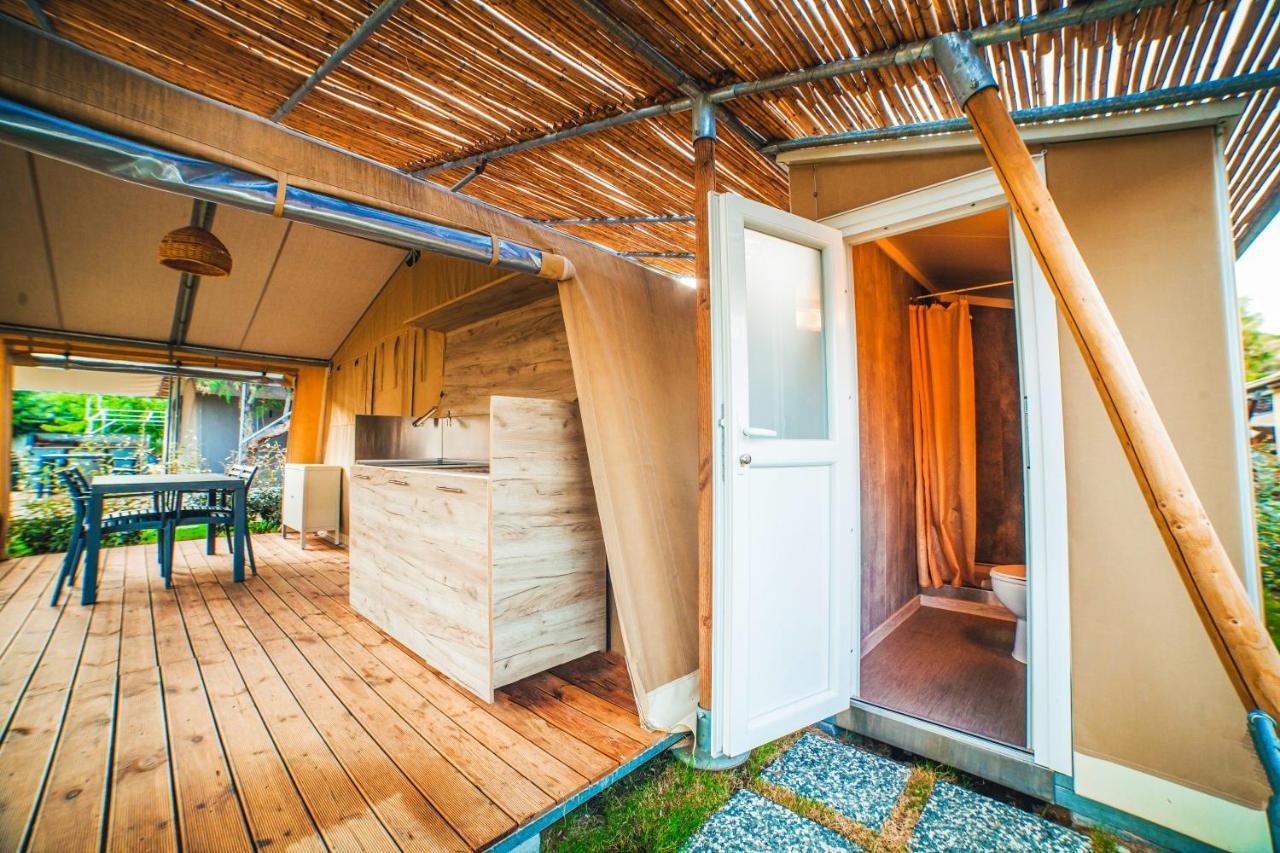Armenistis Camping & Bungalows Sarti Eksteriør billede